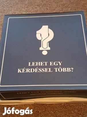 Lehet egy kérdéssel több? Retro társasjáték