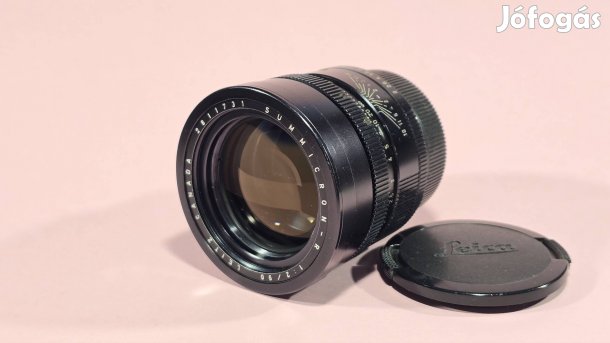 Leica Leitz Summicron R 2/90mm objektív 3cam
