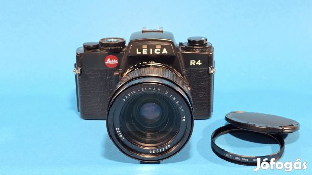 Leica R4 fényképezőgép  vario elmar 35-70mm f3.5 