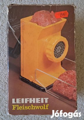 Leifheit "Fleischwolf" húsdaráló ( hiányos ) 20260402