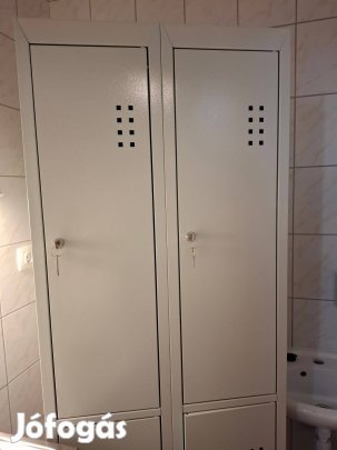 Lemez öltözőszekrény