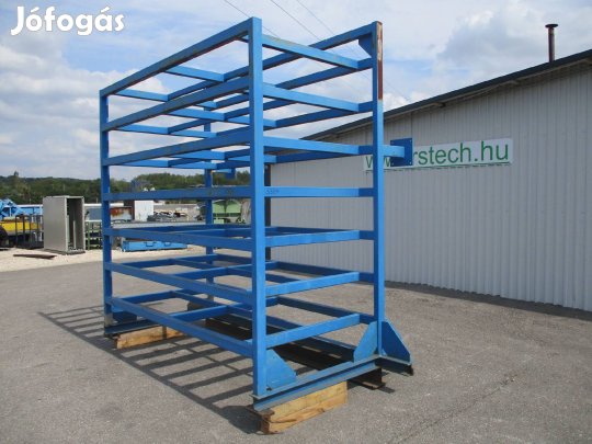 Lemez tároló polc állvány 2500×1250 mm lemezhez (3357)