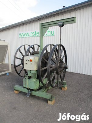 Lemezcsévélő lecsévélő LIV lemez csévélő adagoló tekercs lefejtő (2075