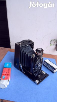 Lemezes fényképezőgép teleszkópos kamera antik ritkaság 1909