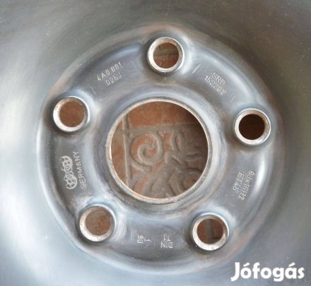 Lemezfelni, acélfelni 6Jx15H2 ET45 (15", 5x112) 4 db egyben