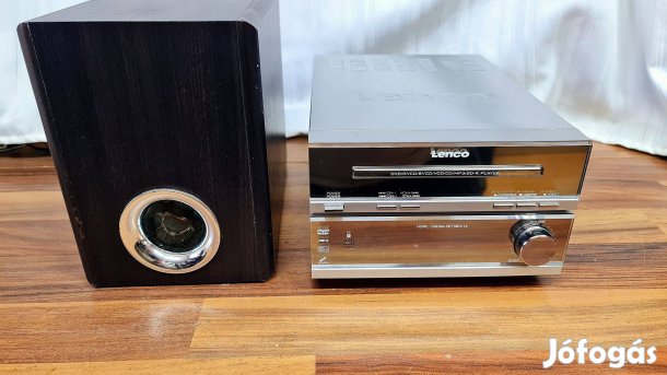 Lenco MDV-14 mikro hifi-dvd működik,de hibásan eladó