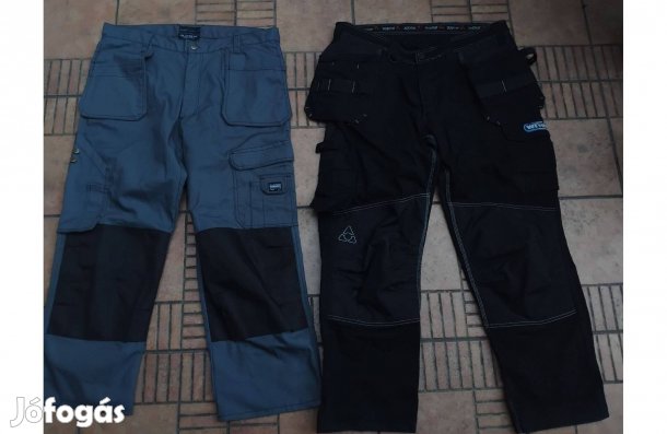 Lengőzsebes munkásnadrág munkás nadrág XL XXL 56 2db új