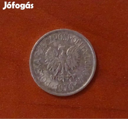 Lengyel 10 grosz érme 1976