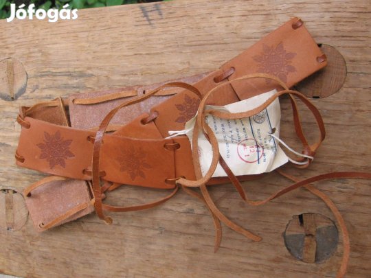 Lengyel női bőr öv, új