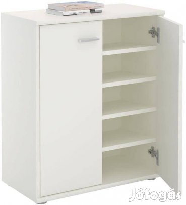 Lennis 2 ajtós cipős szekrény/komód (fehér) 94282