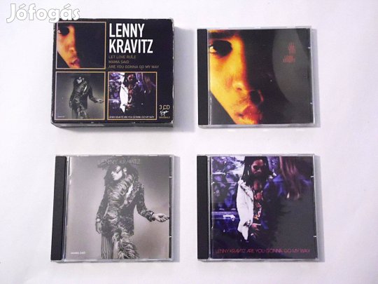 Lenny Krawitz 3CD-je - Let Love Rule, Mama Said, Are You Gonna Go My W
