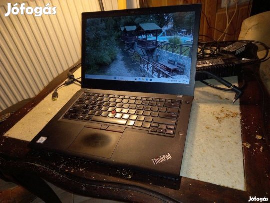 Lenovo Core i5 kamerás notebook, WIN 11, 128 GB, 8 GB, 2 órás akku