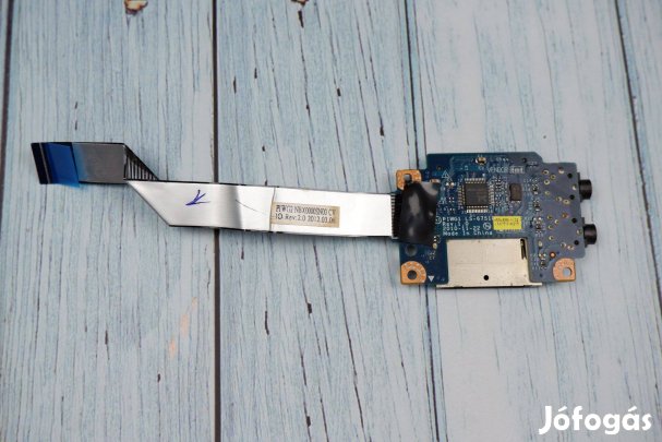 Lenovo G470 G475 G570 G575 laptop audio kártyaolvasó panel LS-6751P #2