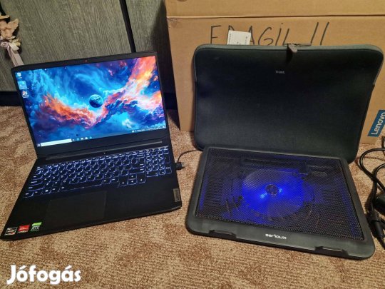 Lenovo Ideapad G3 15.6" FHD 144HZ-R5 5600H/Rtx3050/16GB/512GB