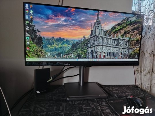 Lenovo L29w-30 (29"-os Ultrawide IPS, 2560×1080 felbontás,90 hz)