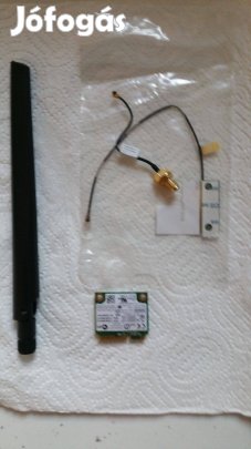 Lenovo M93p tiny minipc gyári Wifi kártya+ antennakábelek+antenna 6 dB