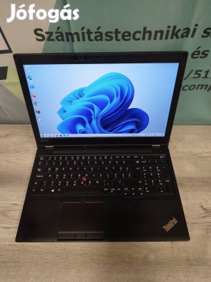Lenovo P52 i7-8850h, 32gb rám, 512gb nvme