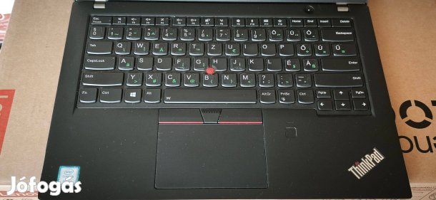 Lenovo T480S laptop, kifogástalan, SSD, WIn11-el 4-5 óra üzemidővel