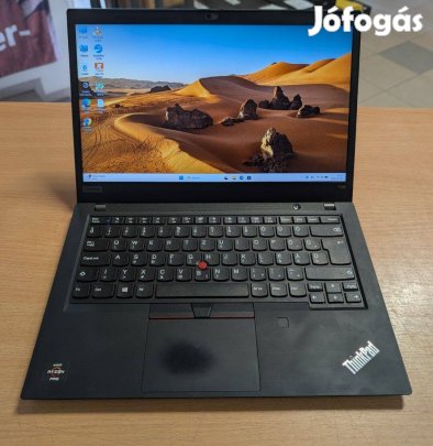 Lenovo T495 Ryzen 5 Pro 3500U / 8GB/240Gb Használt termék. 6hó gar!