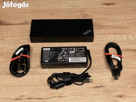 Lenovo Thinkpad 40AF Dock (Displaylink) + 135W töltő