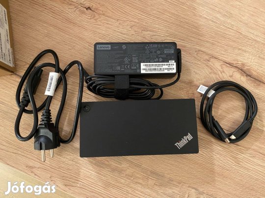Lenovo Thinkpad 40AS USB-C Dock Gen2 (akár 3x4K felbontás)