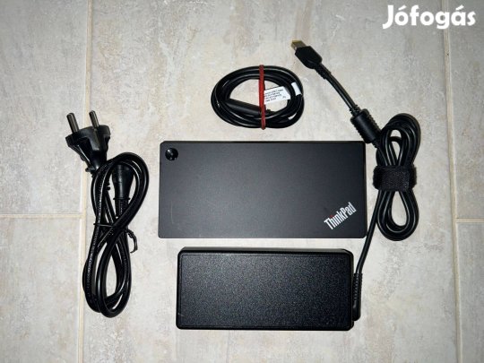 Lenovo Thinkpad 40AY Universal USB-C Dock + 135W töltő