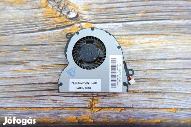 Lenovo Thinkpad Edge 11 E10 E11 X120E laptop hűtő ventilátor 04W0274