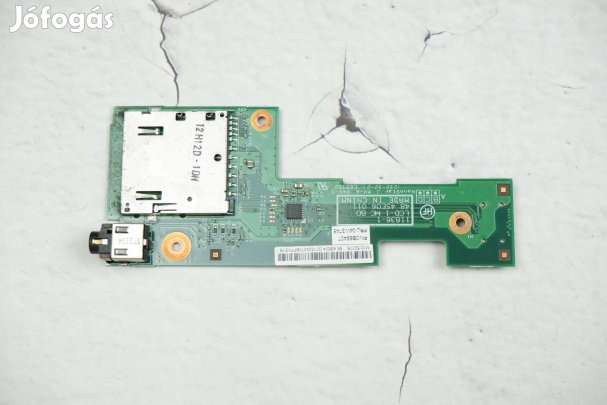 Lenovo Thinkpad L430 laptop audio kártyaolvasó panel 48.4SE06.011 04W3