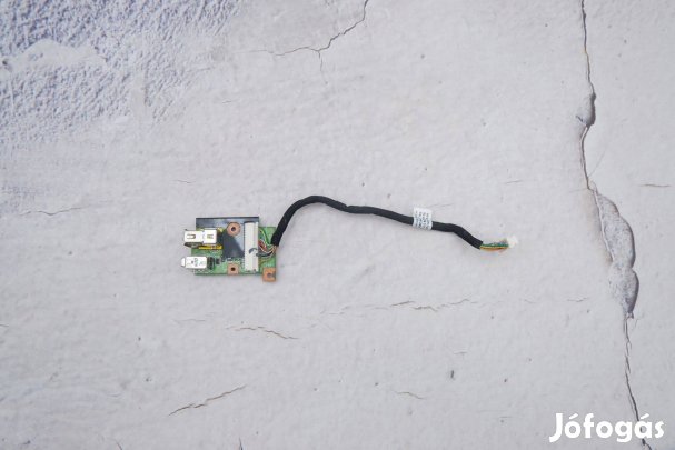 Lenovo Thinkpad T410 laptop USB Firewire port panel 63Y2122