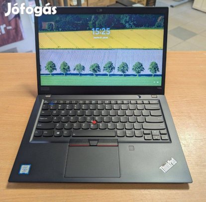 Lenovo Thinkpad T490S i5-8365U/16Gb/240Gb Használt termék. 6hó gar!