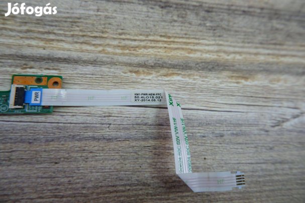 Lenovo Thinkpad T540 W540 laptop bekapcsoló panel 50.4LO15.021 55.4LO0