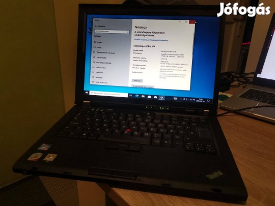 Lenovo Thinkpad T61, hibátlan, gyűjtőknek is !!
