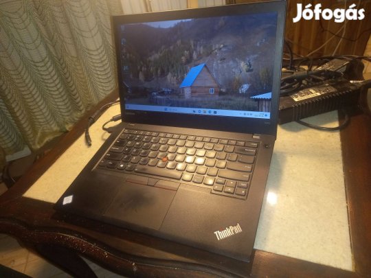 Lenovo Thinkpad T 470 Core i5(6.th) kamerás laptop, WIN 11, 4/128 SSD