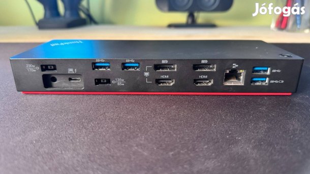 Lenovo Thinkpad Thunderbolt 3 Workstation Dock Gen 2 laptop dokkoló ál