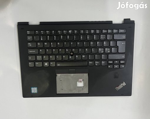 Lenovo Thinkpad X1 Yoga 2nd Gen Palmrest világit billentyűzet