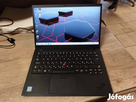Lenovo X1 Carbon G7 i5-8265 érintő kijelző, számla, garancia