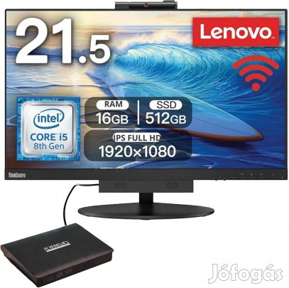 Lenovo monitor készlet akció Thinkcentre Tio 22 Gen3 (A17Tio22) -75%