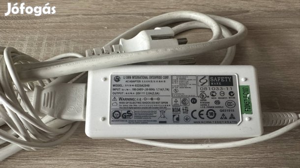 Lenovo töltő 20V 2A (40W) - Li Shin 0225A2040 - tesztelt