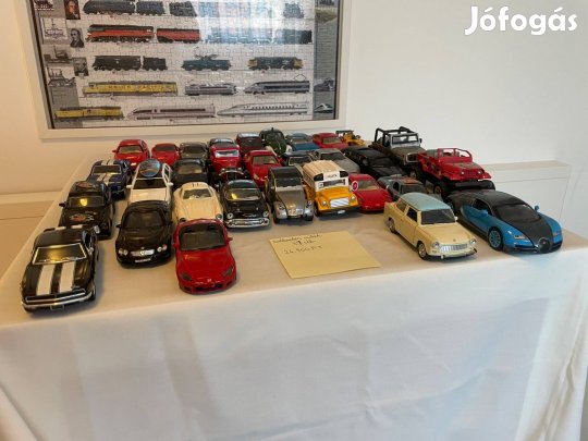 Lentkerekes autó szett