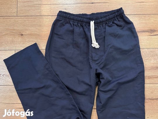 Lenvászon ffi nyári Hibátlan Melegítő nadrág XL