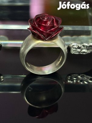 Lenyűgöző, tömör ezüst Esprit gyűrű