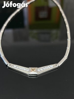 Lenyűgöző ezüst nyaklánc-nyakék 