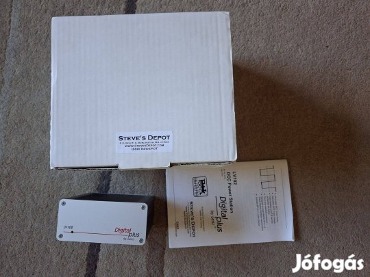 Lenz LV102 DCC digitális erősítő booster vasútmodell