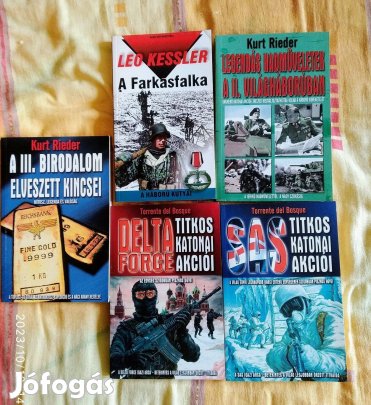 Leo Kessler Swen Hassler Farkasfalka,Halál Solymai II Világ Háborús kö