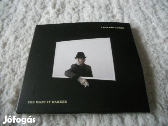 Leonard Cohen : You want it darker Cd