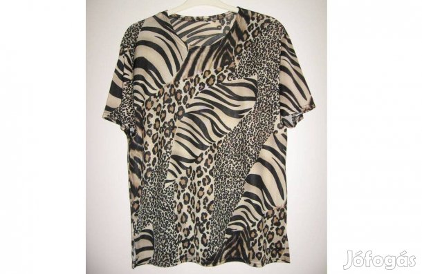 Leopárd mintázatú blúz