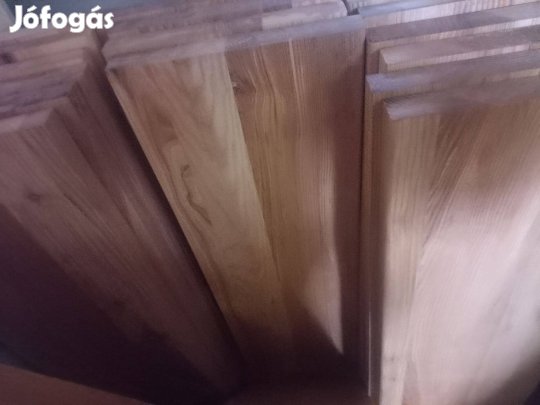 Lépcsőlapok tömör tölgyfa 100*30*4 cm 20db és 120*30*4cm 20db eladó