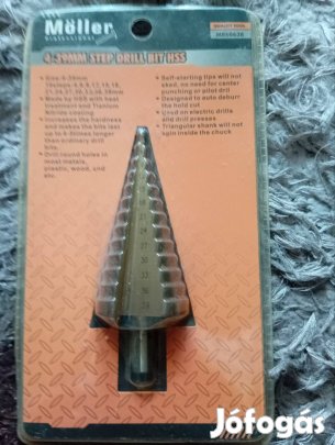 Lépcsős fúró 4-39