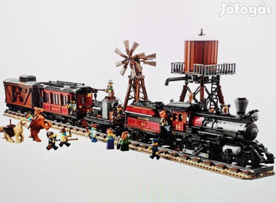 Lepin kompatibilis Lego western vonat
