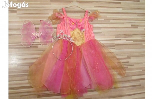 Lepke tündér jelmez szárny+korona Hibátlan állapot Leárazva!
